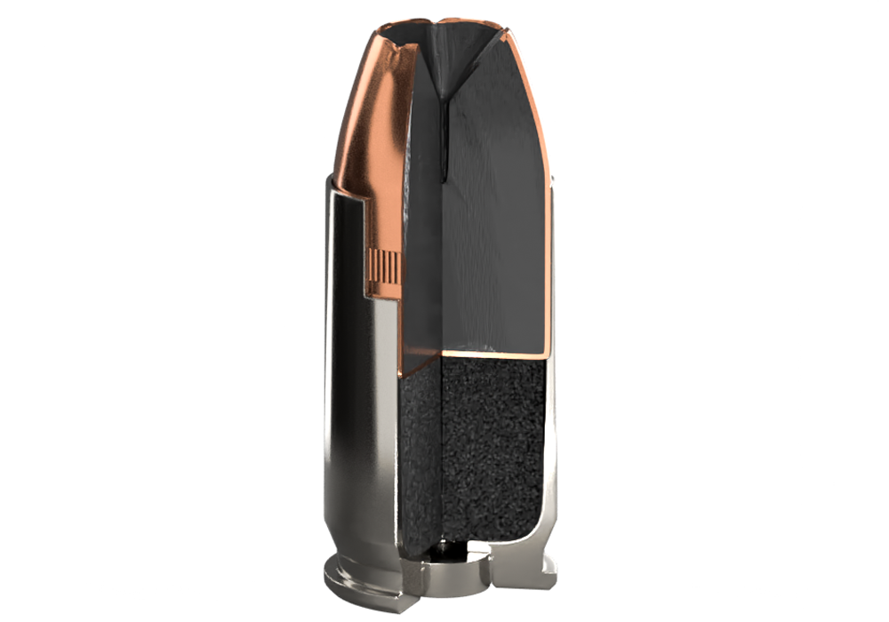 Sig Sauer Elite V-Crown .45 ACP 230gr JHP Nickel Brass Ammo 50 Rds E45AP250 View 3