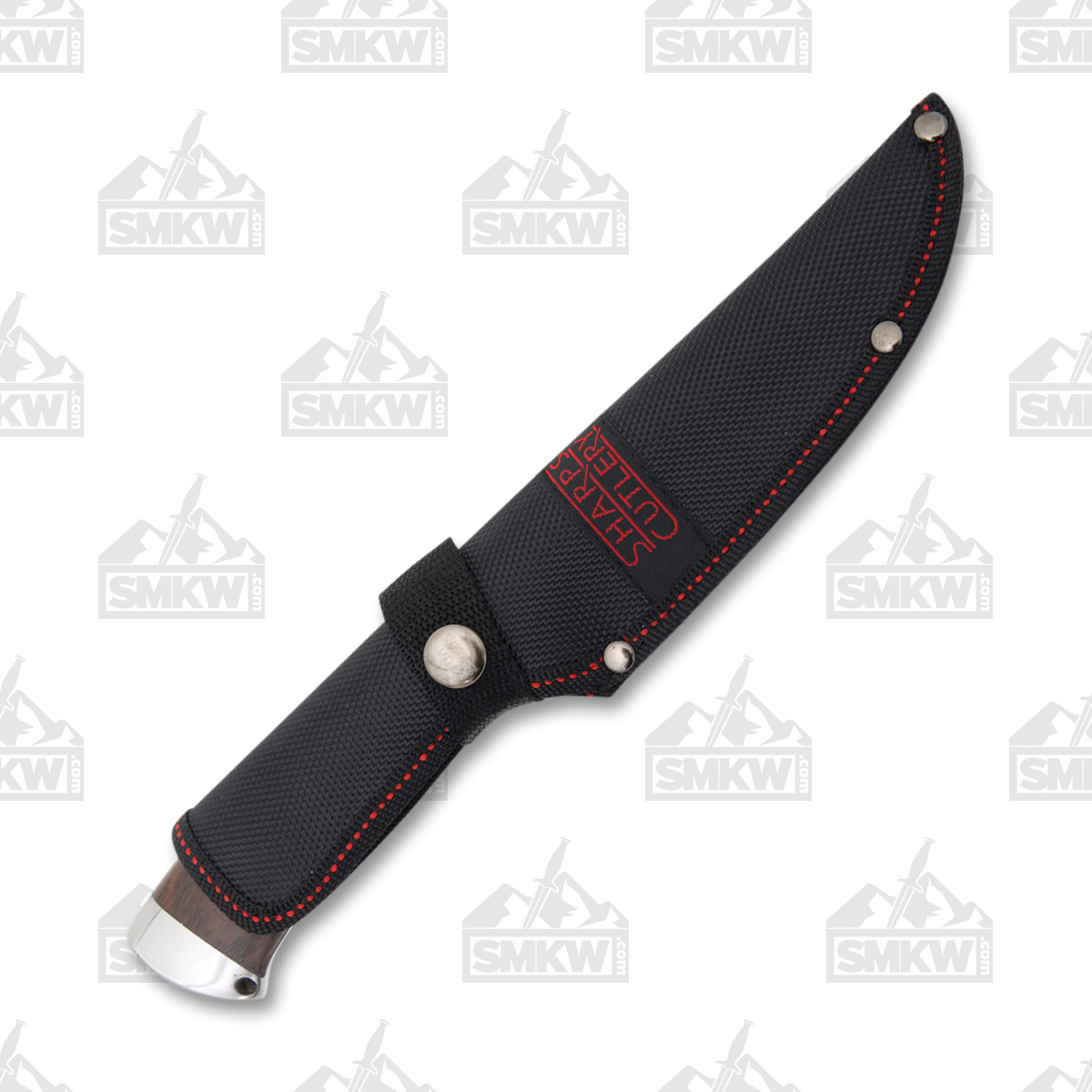 Frost Sharps Cutlery Brown Wood Hunter FRSHP027 View 2