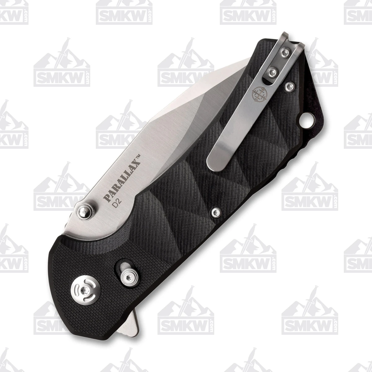 Elite Tactical Parallax Folding Knife 3.5in Plain Satin Clip Point Blade MCETFDR005S View 3