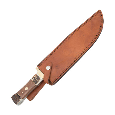 Frost Trophy Stag Bowie Fixed Blade View 2