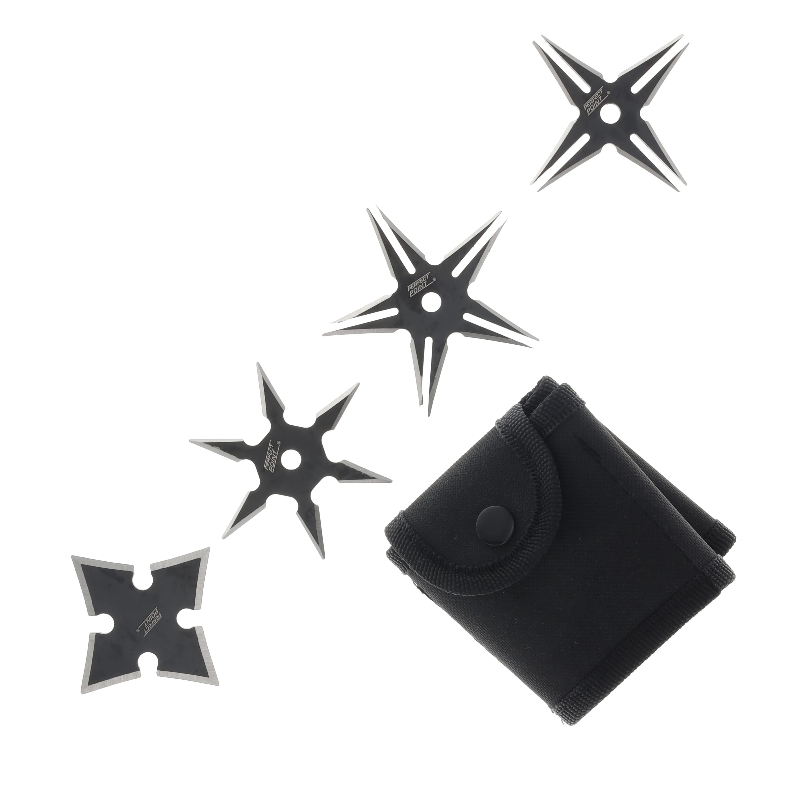 Black Throwing Star 4 Piece DBRC1084B View 2