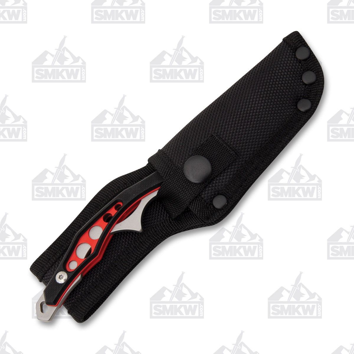 Neptune Trading Wartech Cleaver Fixed Blade Black G-10 3.5” Satin Cleaver NTHWT276RD View 6