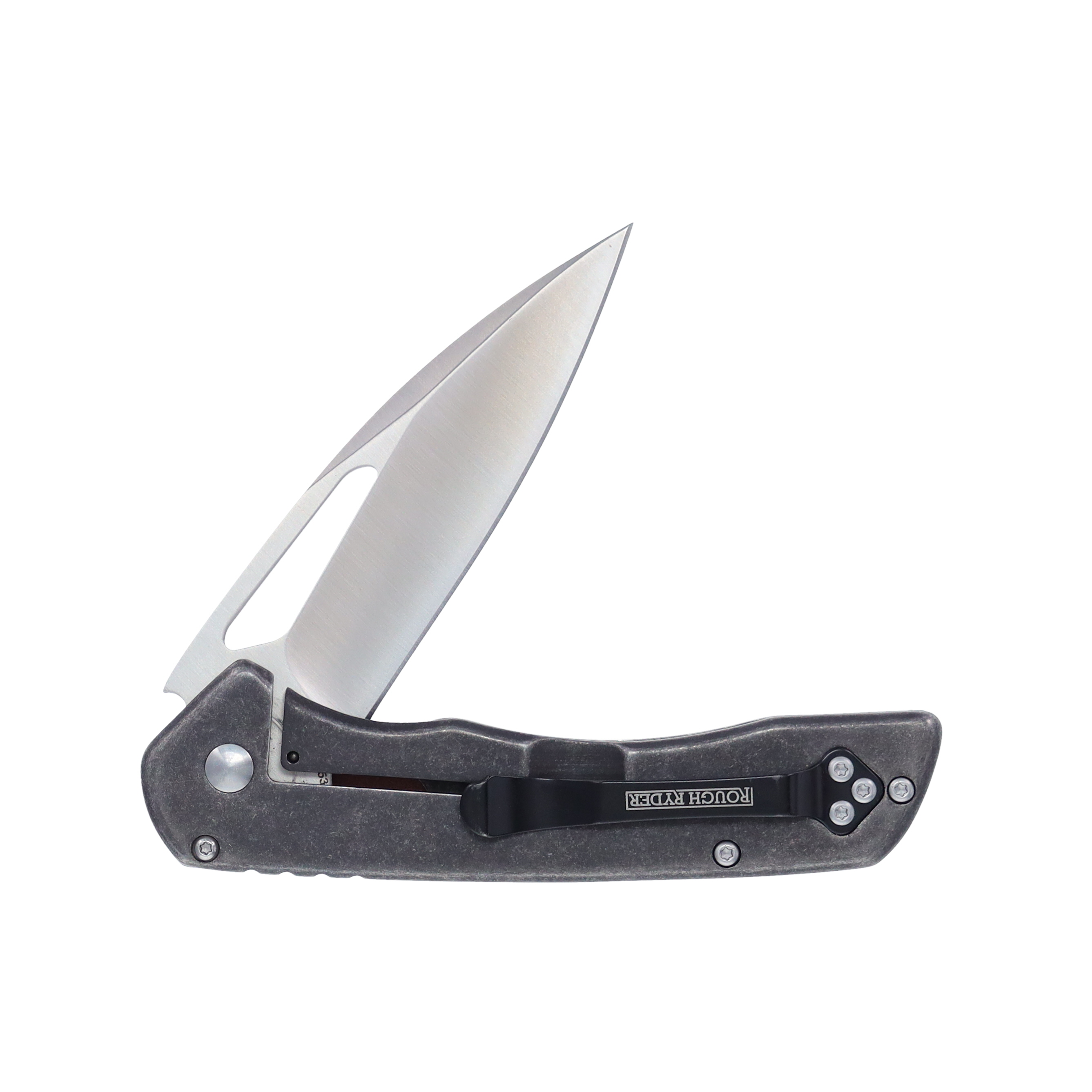 Rough Ryder Night Out Folding Knife Brown with Lavender Tribal RR2253 View 4