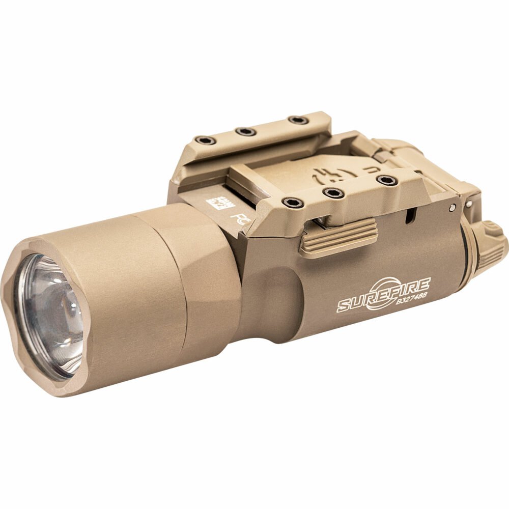 SureFire X300U-A WeaponLight Tan for Pistols with Lever Latch 1000 Lumens X300UATN View 1
