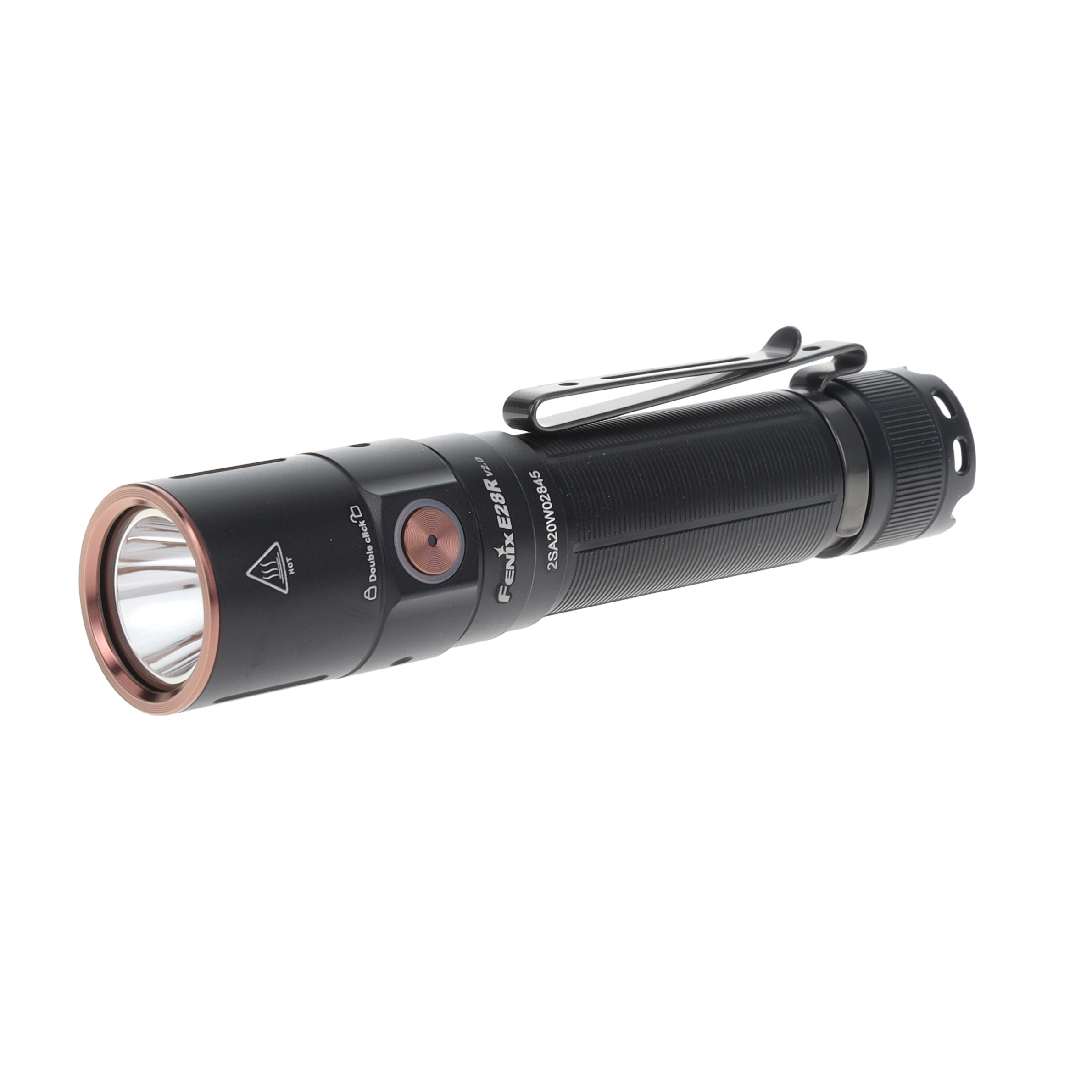 Fenix E28R V2.0 Rechargeable EDC Flashlight 1700 Lumens FENE28RV2BK View 1