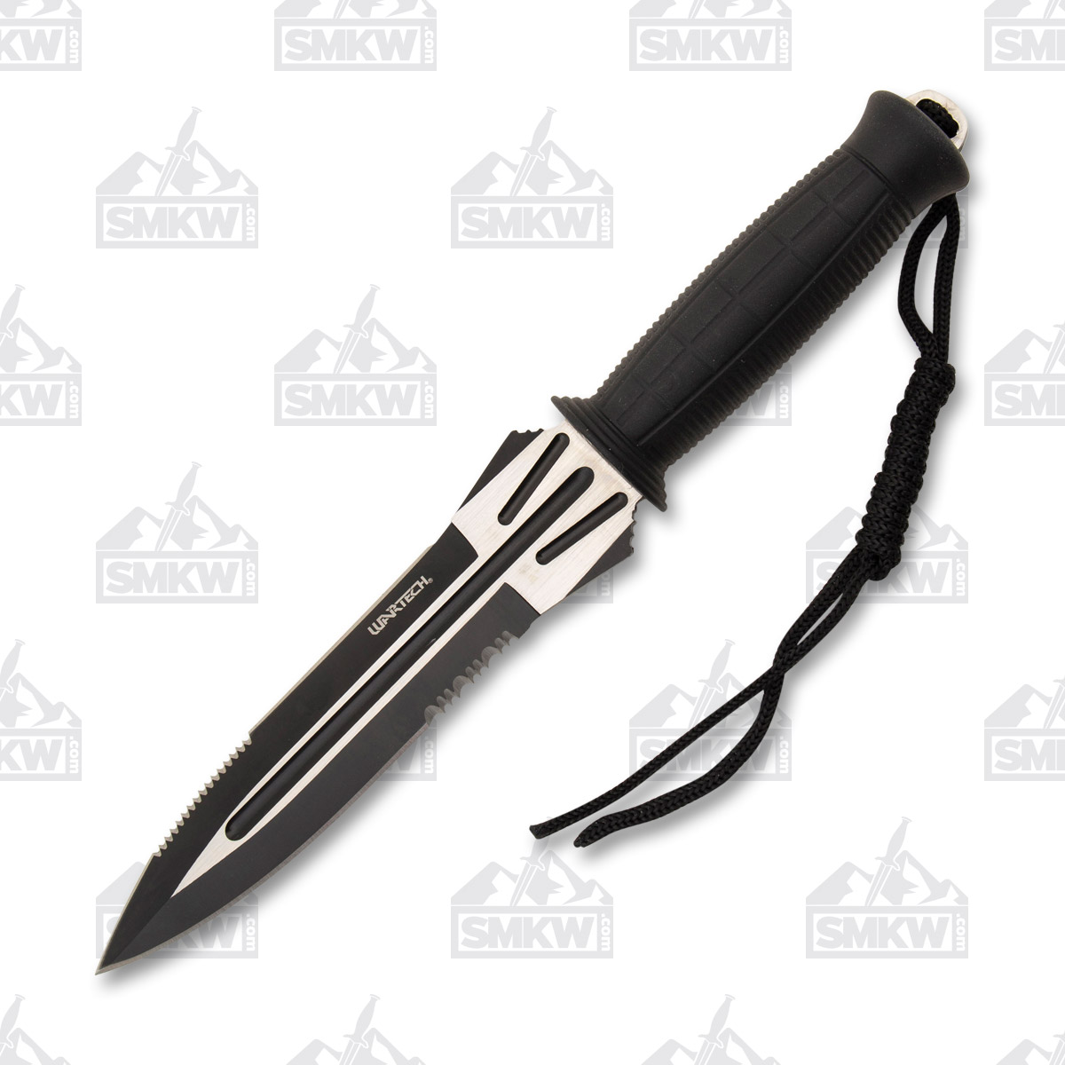 Neptune Trading Inc Two Tone Hunting Knife Black NTHWT256BK View 2