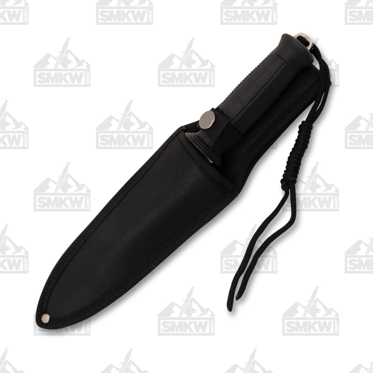 Neptune Trading Inc Two Tone Hunting Knife Black NTHWT256BK View 4