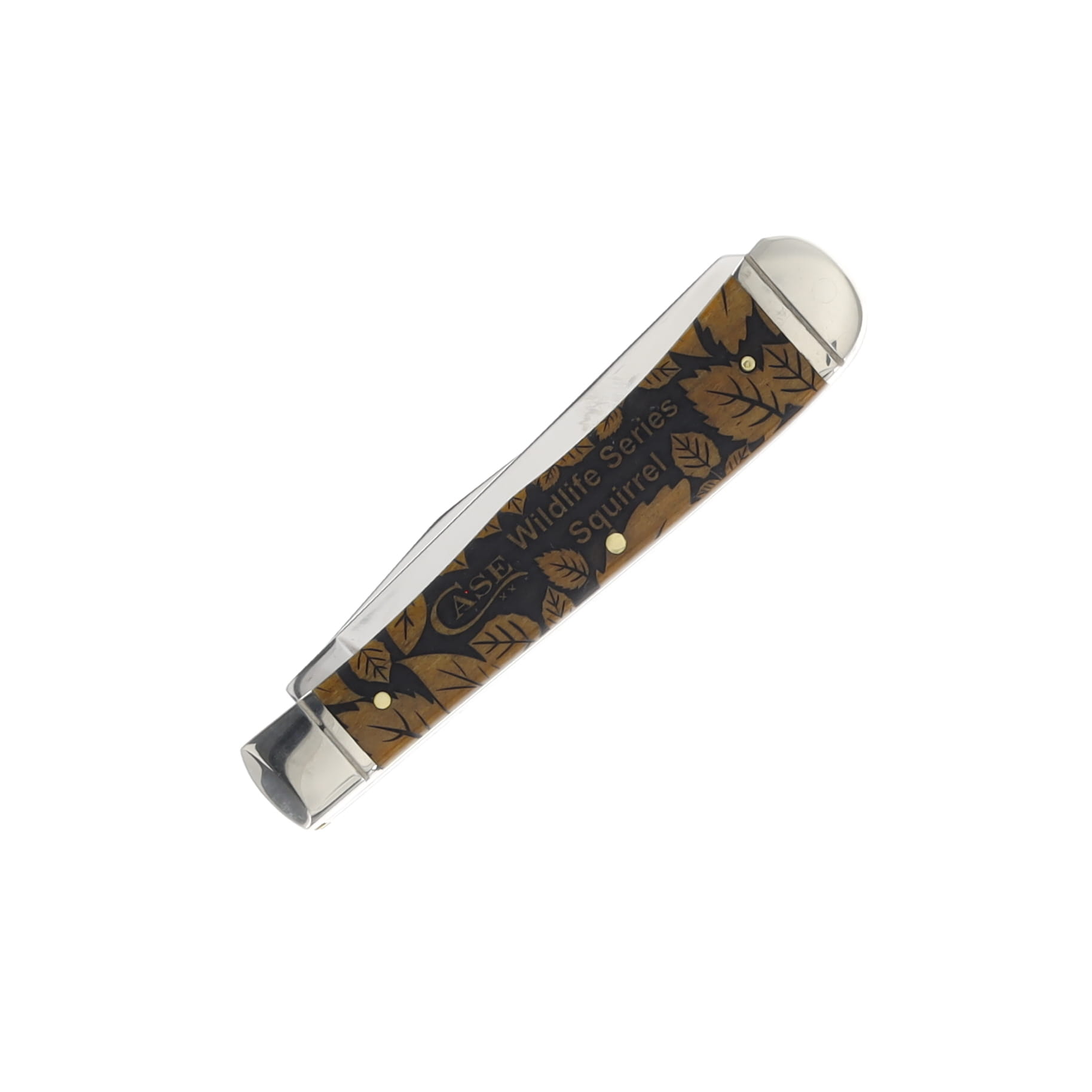 Case XX Squirrel Antique Bone Trapper Folding Knife CA58182SQ View 3