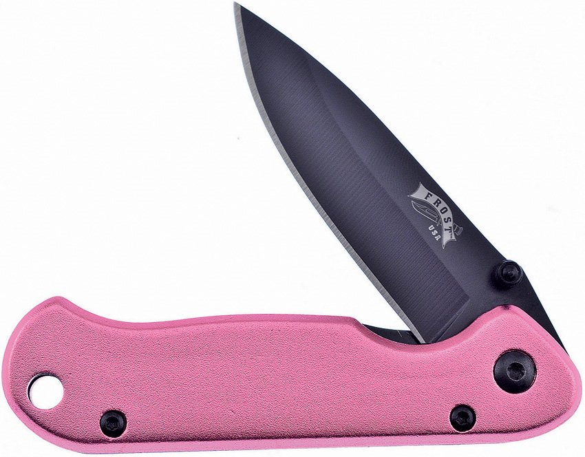 Frost Pocket Bandit Pink Folding Knife FR818PK View 1