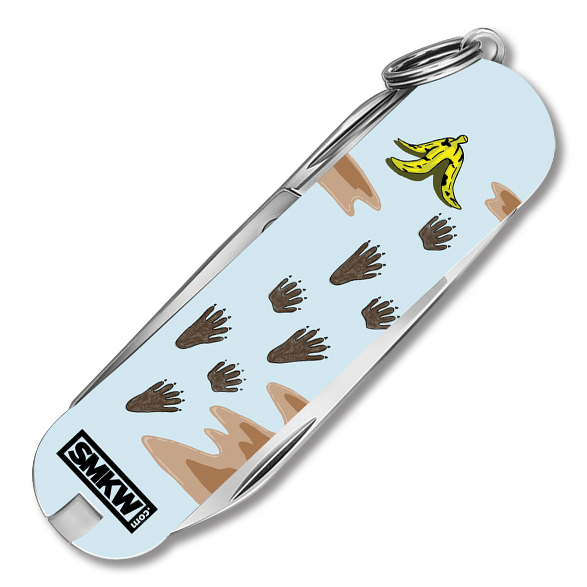 Victorinox Classic SD Swiss Army Knife Trash Panda V1047 View 3