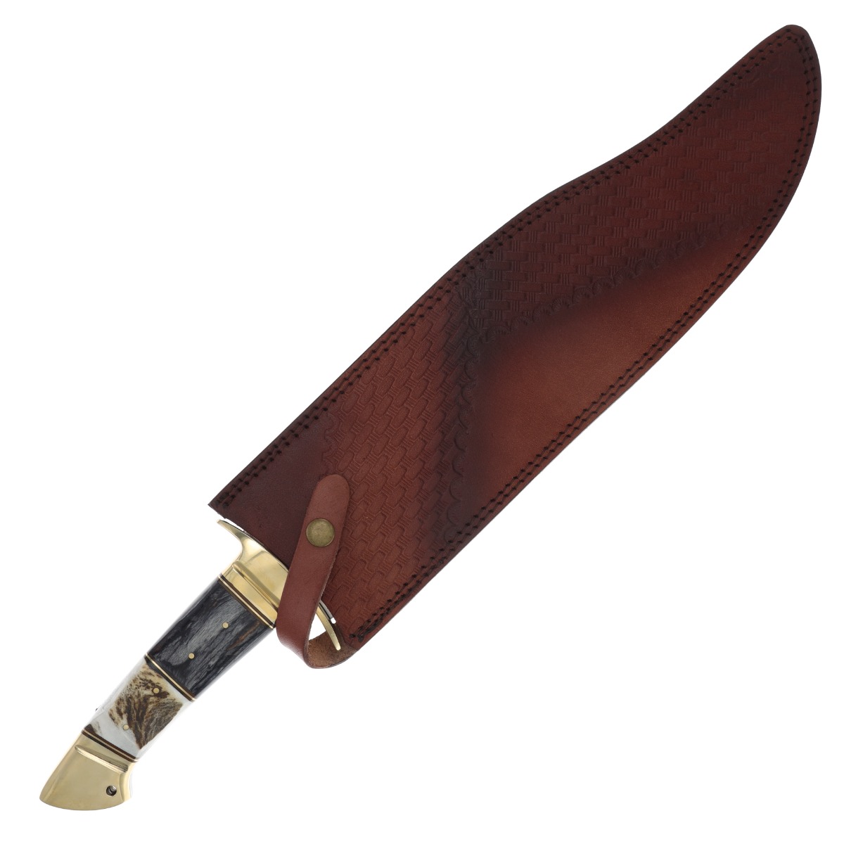 Rough Ryder Stag & Black Pakkawood Bowie RR2272 View 7