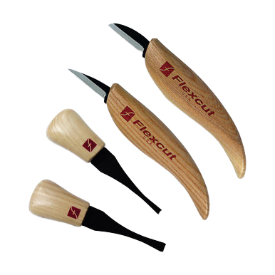 Flexcut Beginner Palm & Knife Set View 1