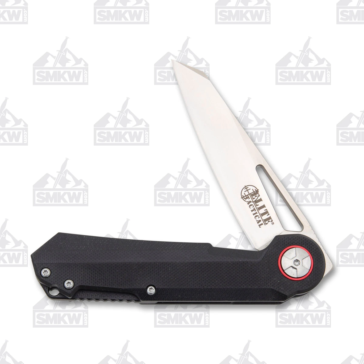 Elite Tactical Reticle Red Folding Knife MCETFDR004BR View 2
