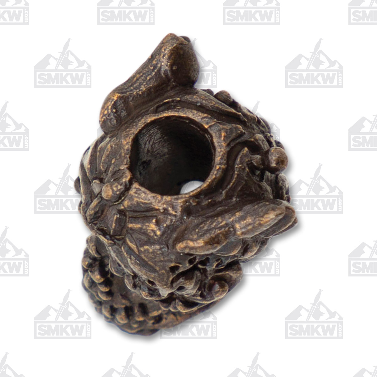 Schmuckatelli Co Aquilo Sugar Skull Bead- Oil Rubbed Bronze SCAORBO View 6