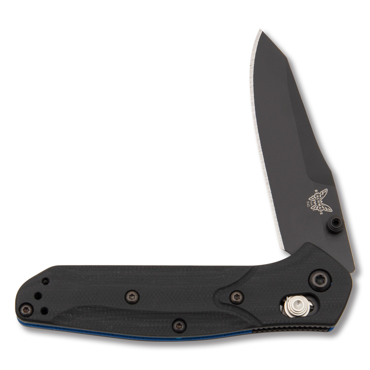 Benchmade 945BK1 Mini Osborne Folding Knife Black G-10 BM945BK1 View 3