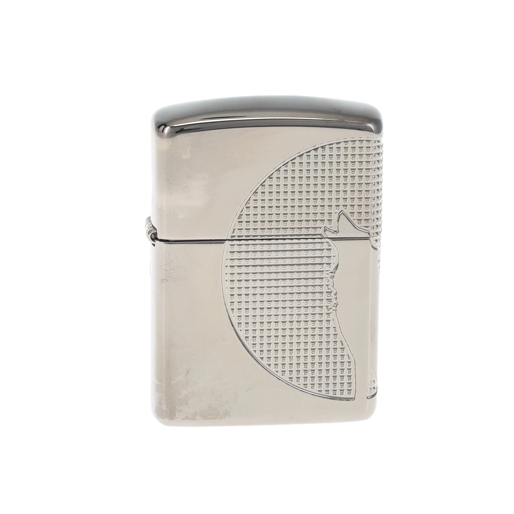 Zippo Wolf Armor Black Ice Lighter ZP49353 View 3