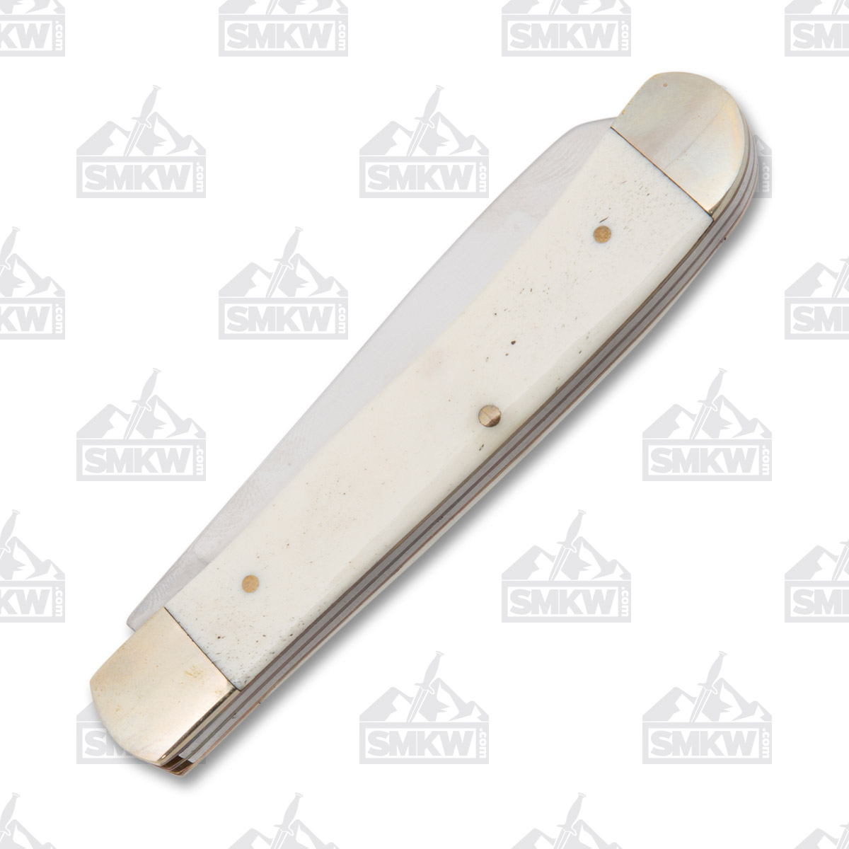 Frost John 3:16 Trapper Folding Knife in Wooden Gift Box-White Bone Handle FRSET812J316 View 4