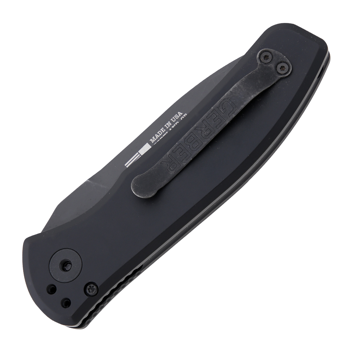 Gerber Empower Automatic Knife 3.25in Partially Serrated Spear Point AUG1636 View 3