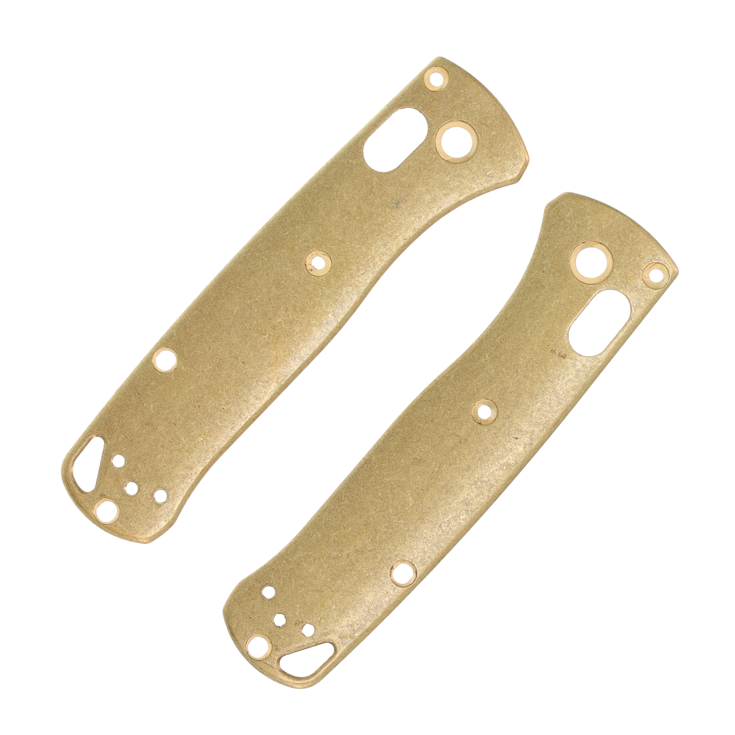 SMKW Custom Benchmade Mini Bugout Scales Brass SKBF210746BR View 4