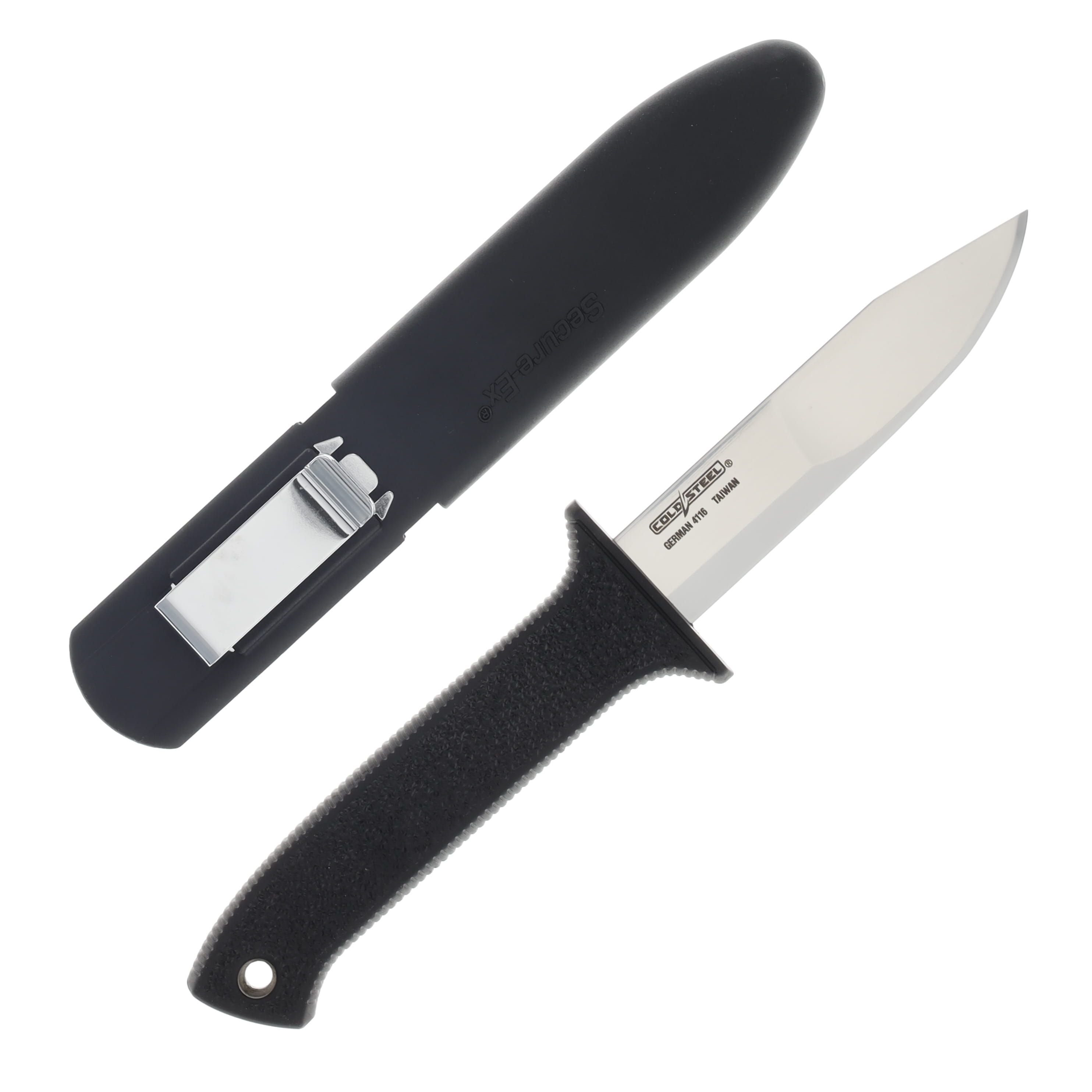 Cold Steel Peace Maker III Fixed Blade Knife 4in Plain Satin Clip Point CS20PBS View 2