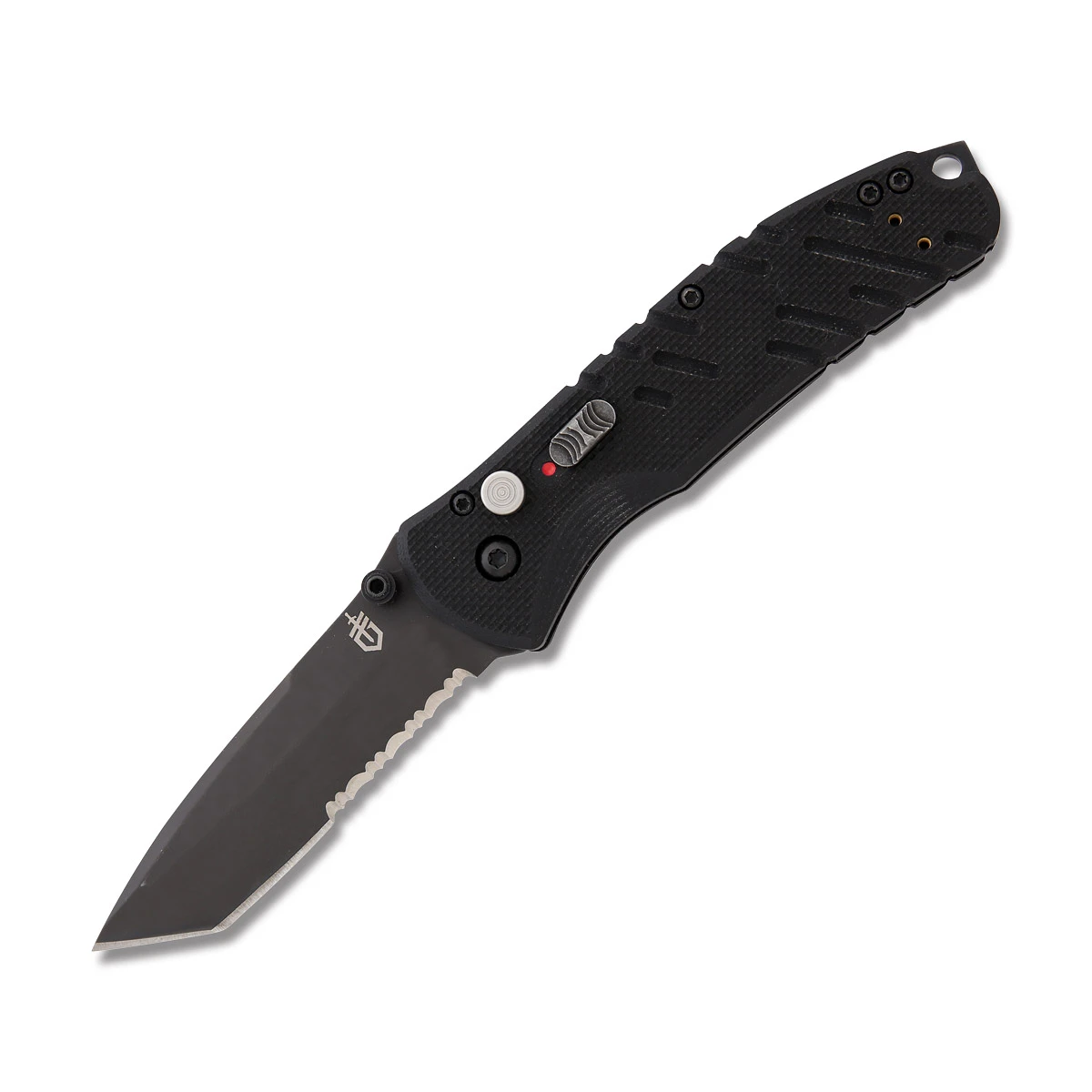 Gerber Propel AO  3.5 Inch Partially Serrated Black Oxide Tanto G845 View 2