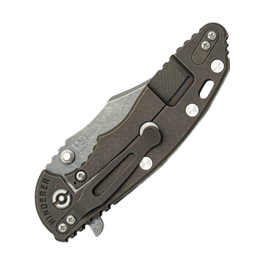 Hinderer XM-18 3.5 Bowie OD Green Battle Bronze View 3
