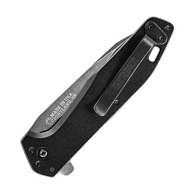 Gerber Fastball Folding Knife 3in Black Oxide Wharncliffe Blade G1612 View 7