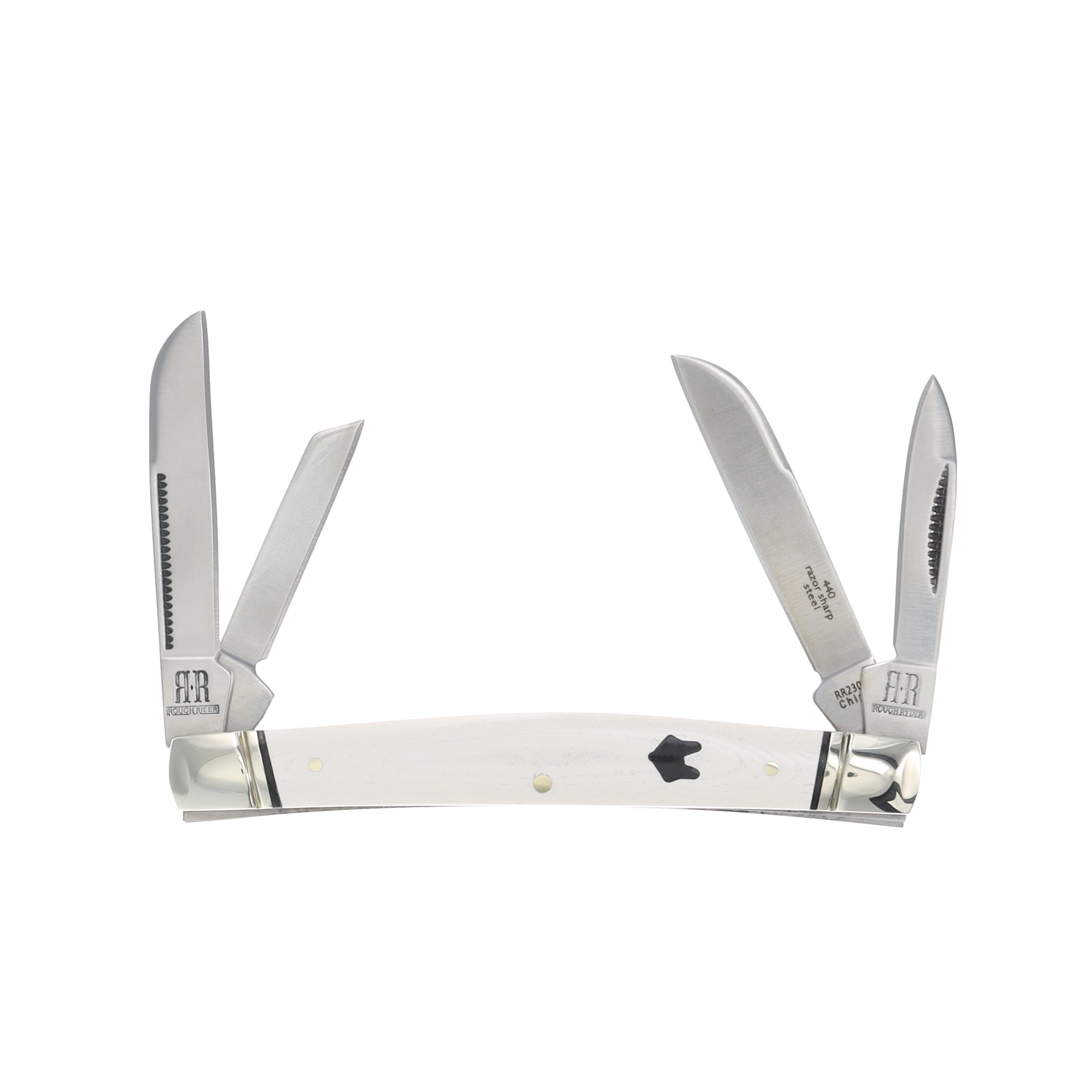 Rough Ryder Arctic Fox Four-Blade Congress Folding Knife RR2309