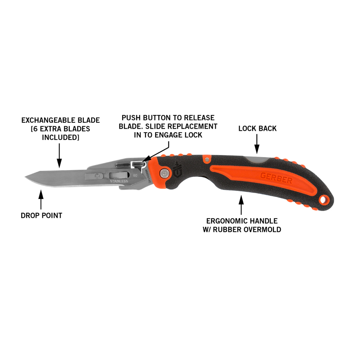 Gerber Vital Folding Knife G2736 View 8
