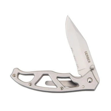 Gerber Paraframe I Folding Knife Serrated SS G8443 View 4