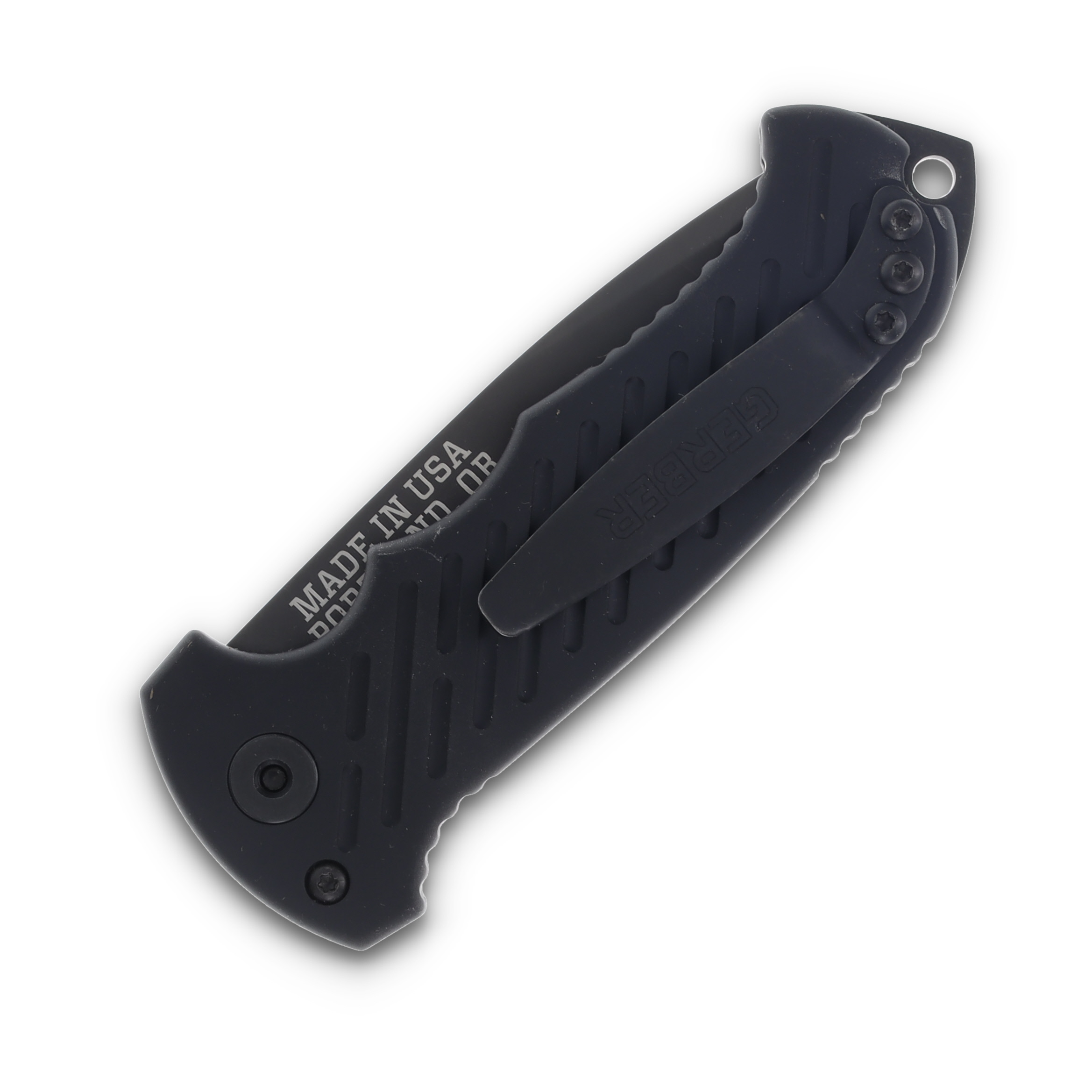 Gerber Automatic Blackout Drop Point AUG1295 View 4