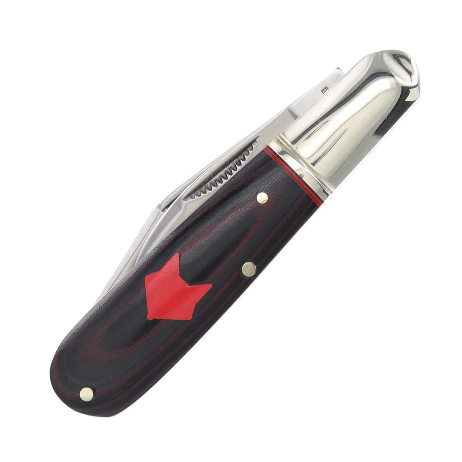 Rough Ryder Red Fox Barlow Folding Knife RR2294 View 3