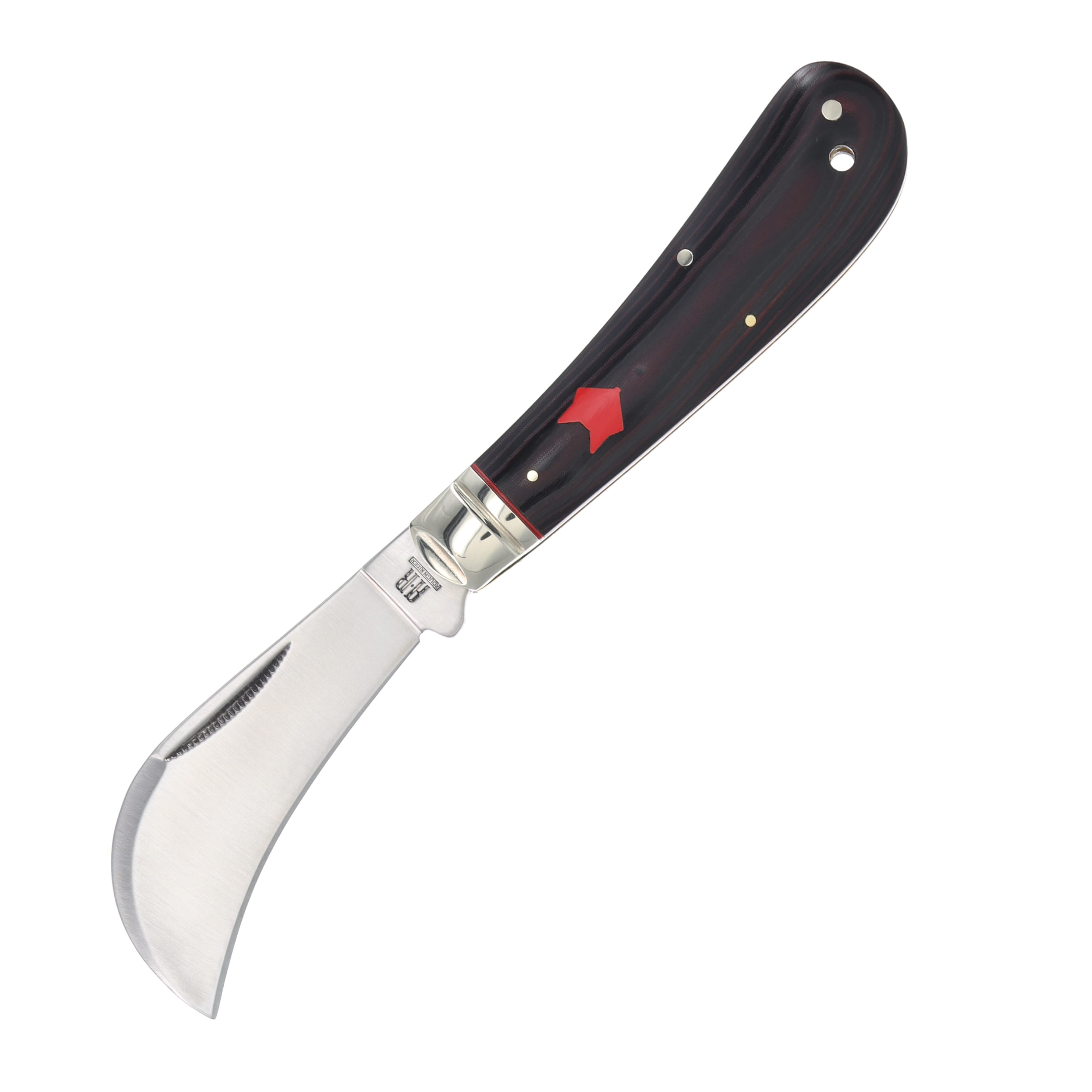 Rough Ryder Red Fox Hawkbill Folding Knife RR2295 View 3
