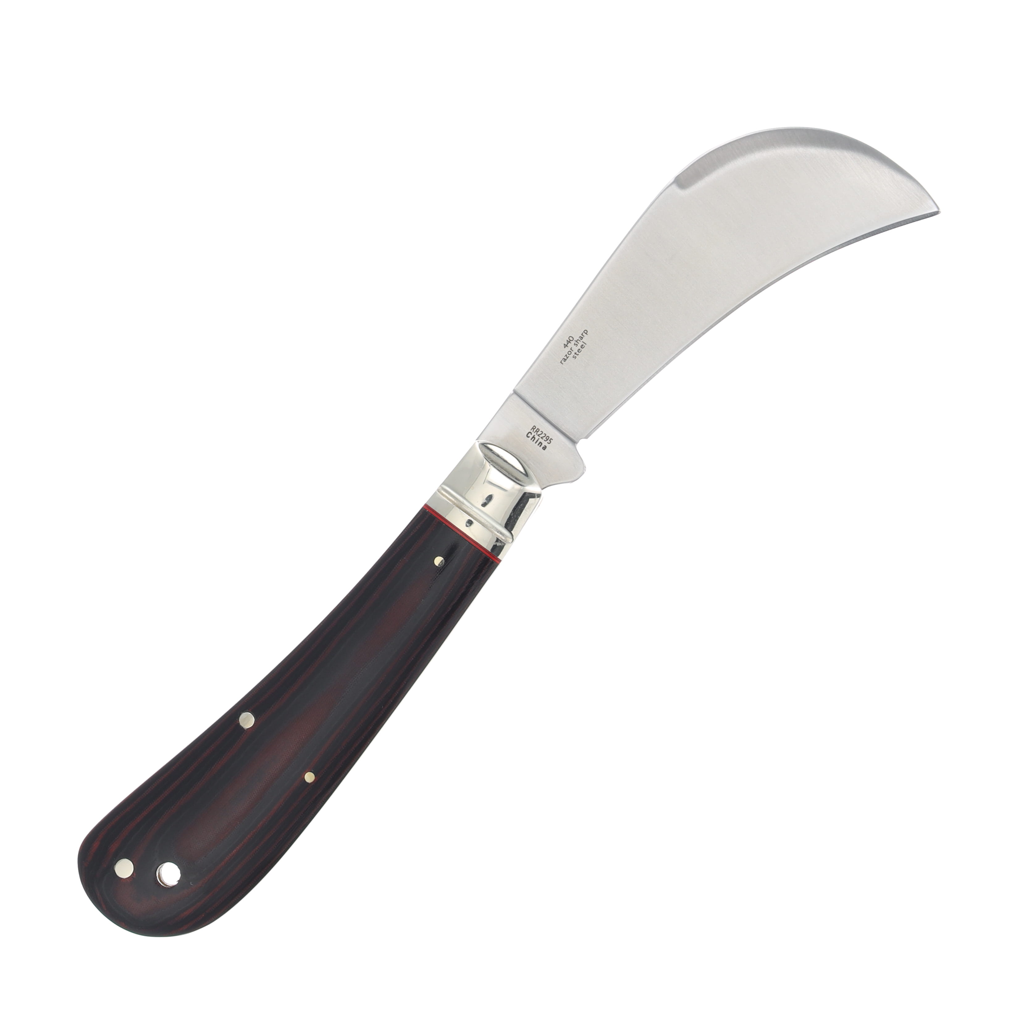 Rough Ryder Red Fox Hawkbill Folding Knife RR2295 View 4