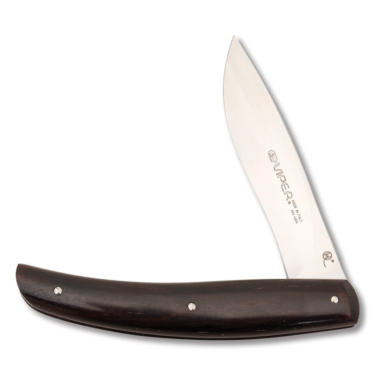 Viper Knives Britola 3.87In. Cocobolo Wood Satin 440A Stainless Steel Clip Point VT7524CB View 3
