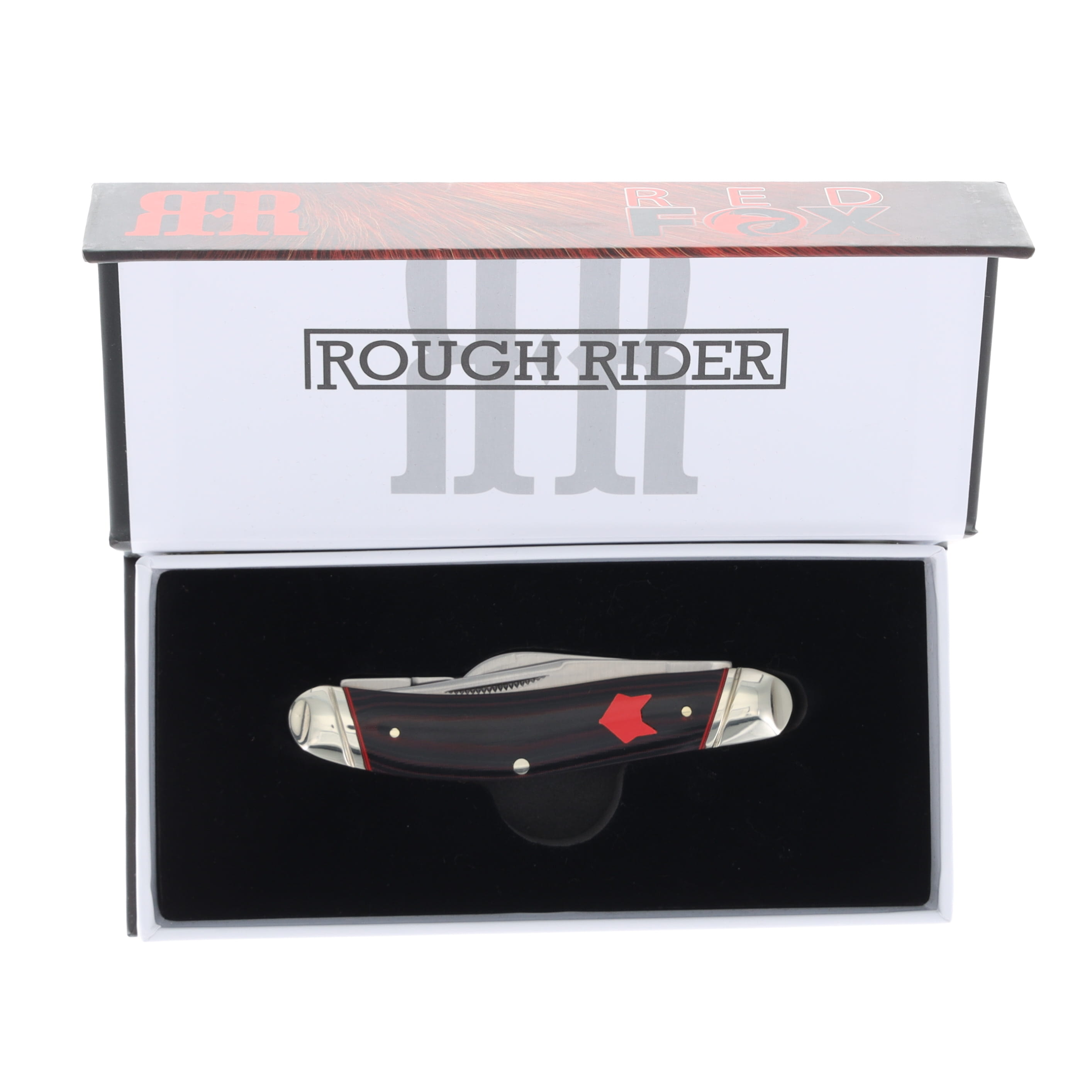 Rough Ryder Red Fox Sowbelly Folding Knife RR2298 View 8