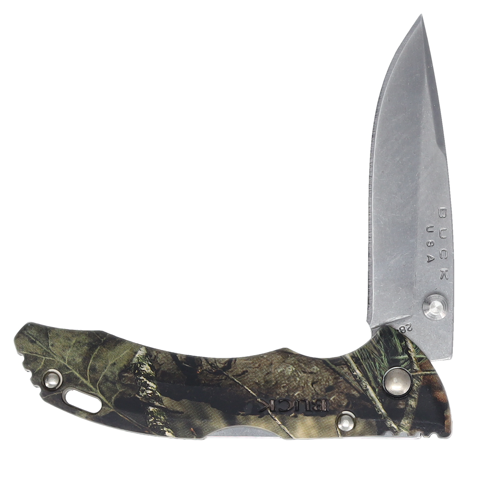 Buck 284 Bantam BBW Folding Knife Mossy Oak Country Camo BU10315 View 3