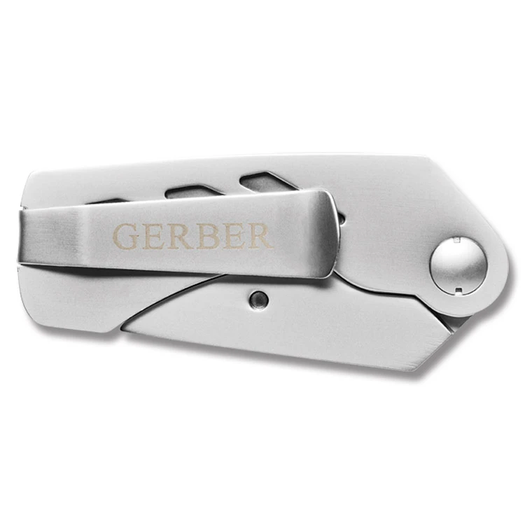 Gerber EAB Exchange-A-Blade Folding Utility Knife Silver G345 View 2