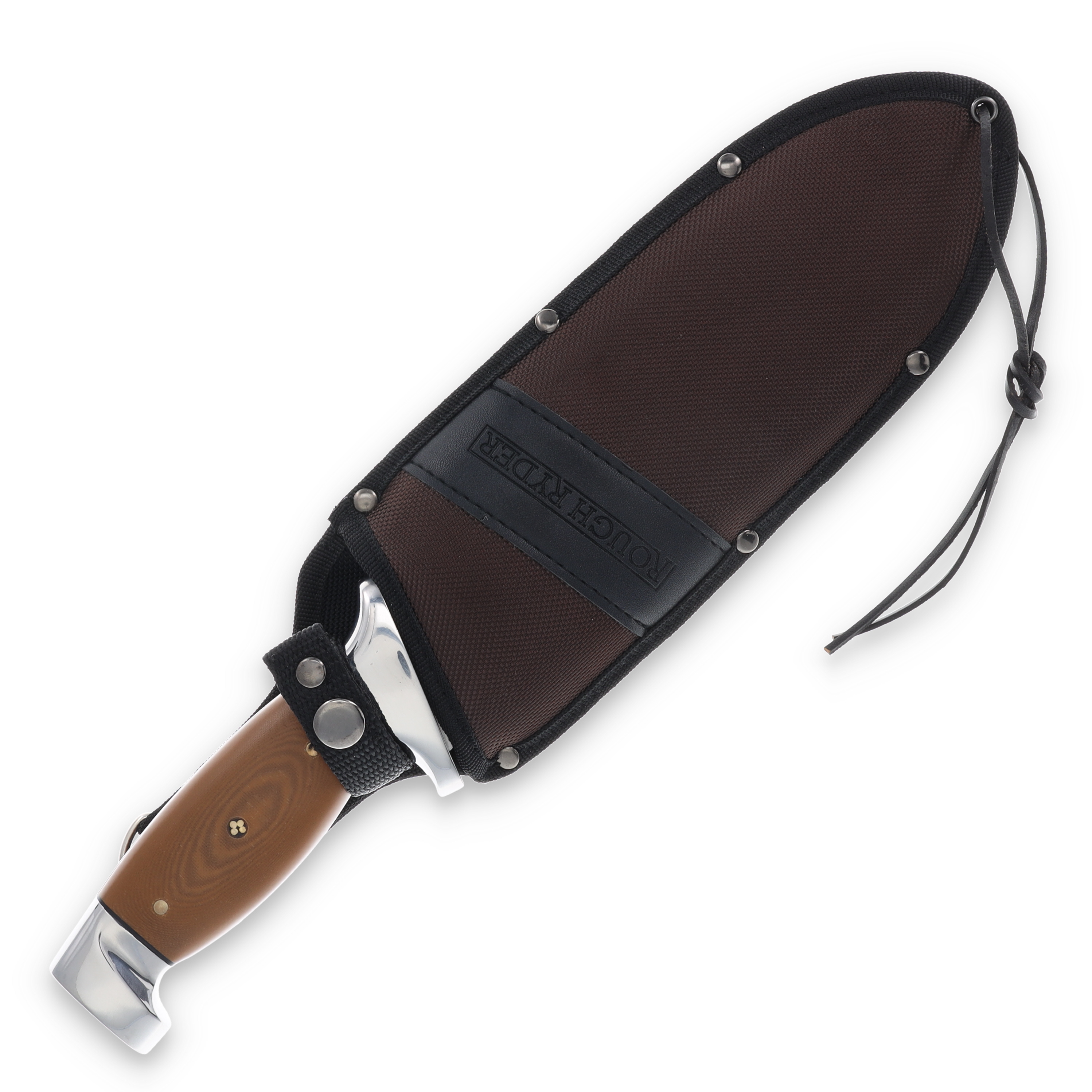 Rough Ryder Brown G-10 Bowie RR2317 View 5