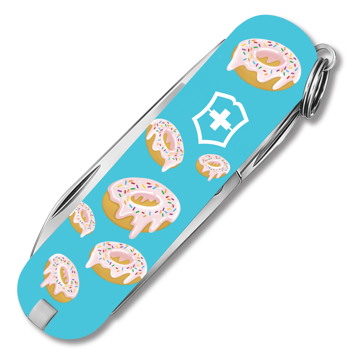 Victorinox SMKW Exclusive Classic SD Swiss Army Knife Donuts V1048 View 2