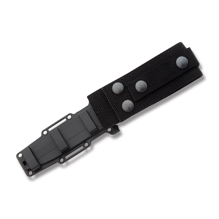 Gerber Strongarm Fixed Blade Black 4.8in Part Serrated Drop Point G1060 View 3