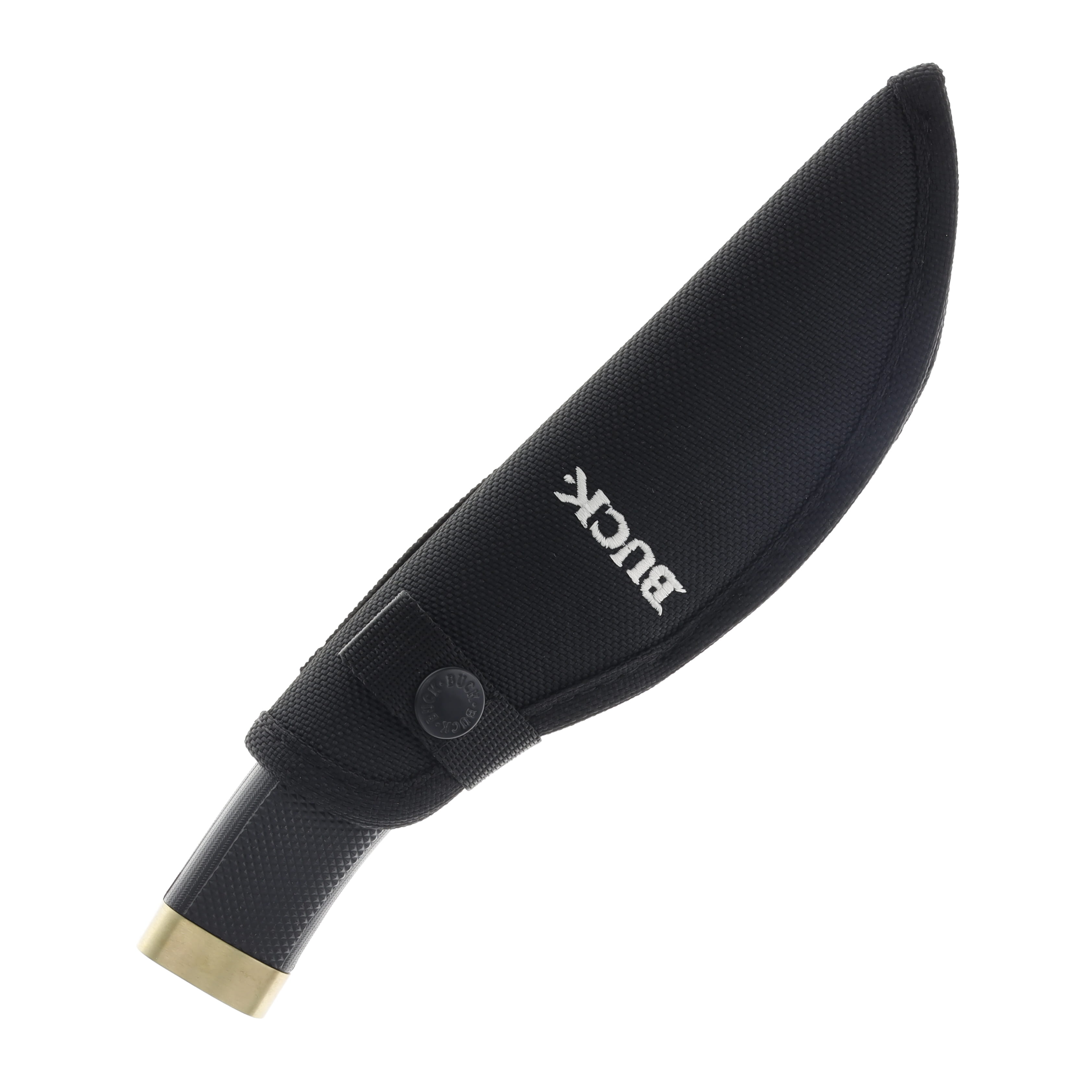 Buck Knives 692 Vanguard Fixed Blade Black 4.25in Plain Satin Drop Point BU1222 View 3