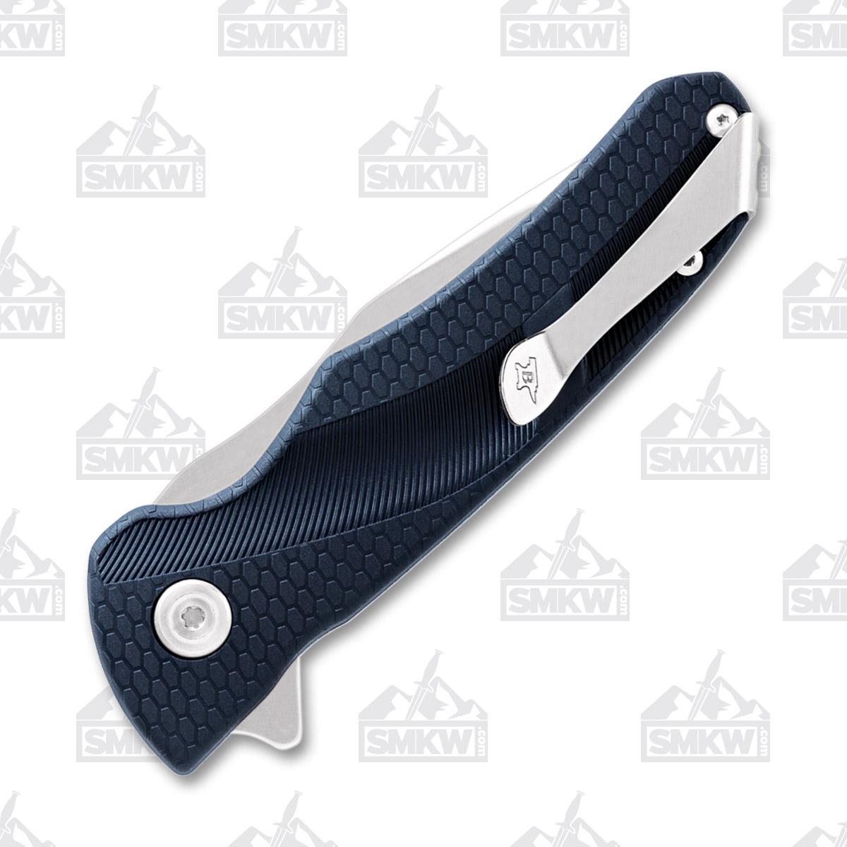 Buck 840 Sprint Select Folding Knife Blue GRN 3.1in Plain Clip Point BU12866 View 3