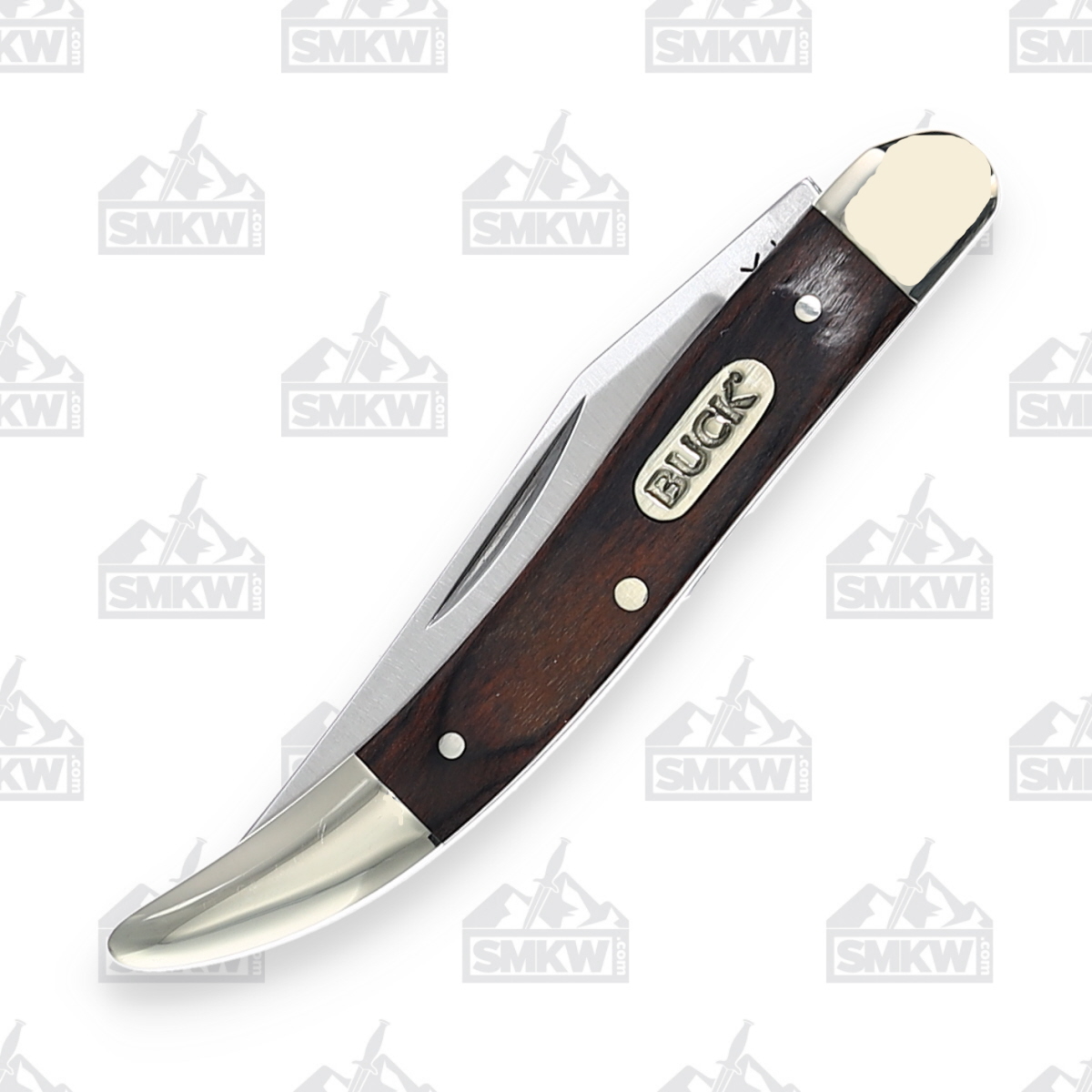 Buck 385 Wood Grain Toothpick Folding Knife BU3137 View 3