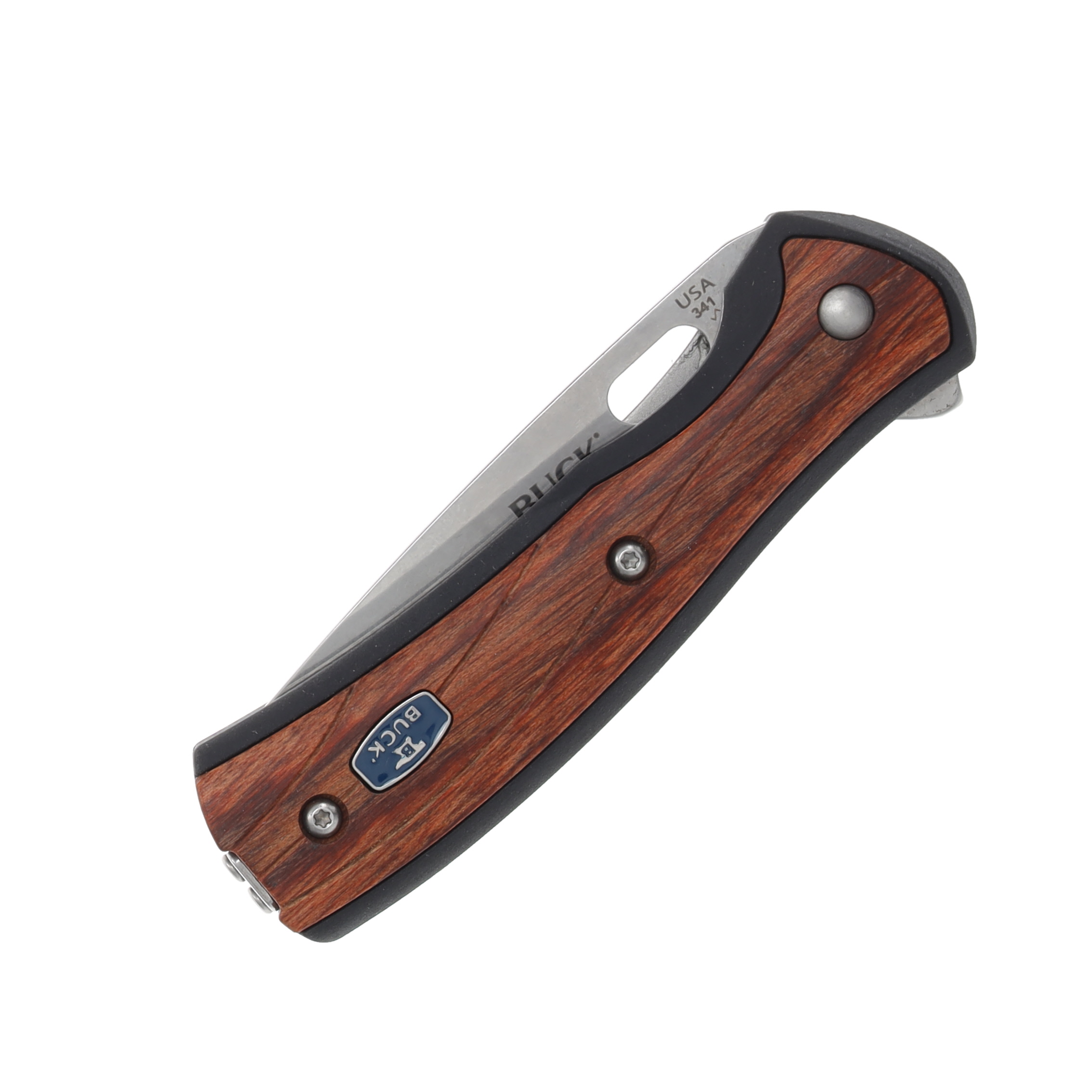 Buck 341 Vantage Select Folding Knife 2.63in Plain Small Rosewood BU7834 View 5