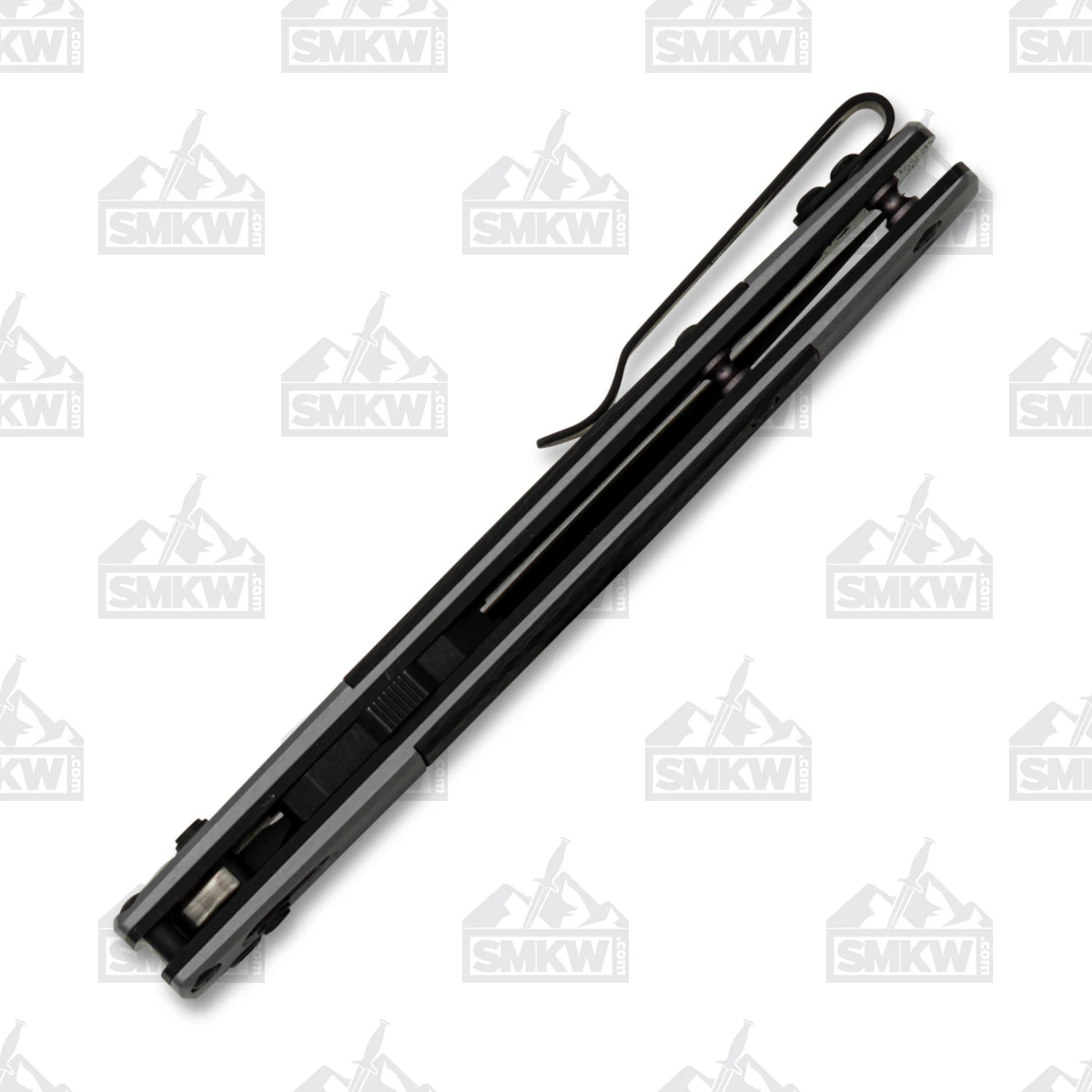 Benchmade 4170BK Fact Auto OTS Folding Knife Black - 3.95in Black DLC Spear Point S/E Plain AUBM4170BK View 7