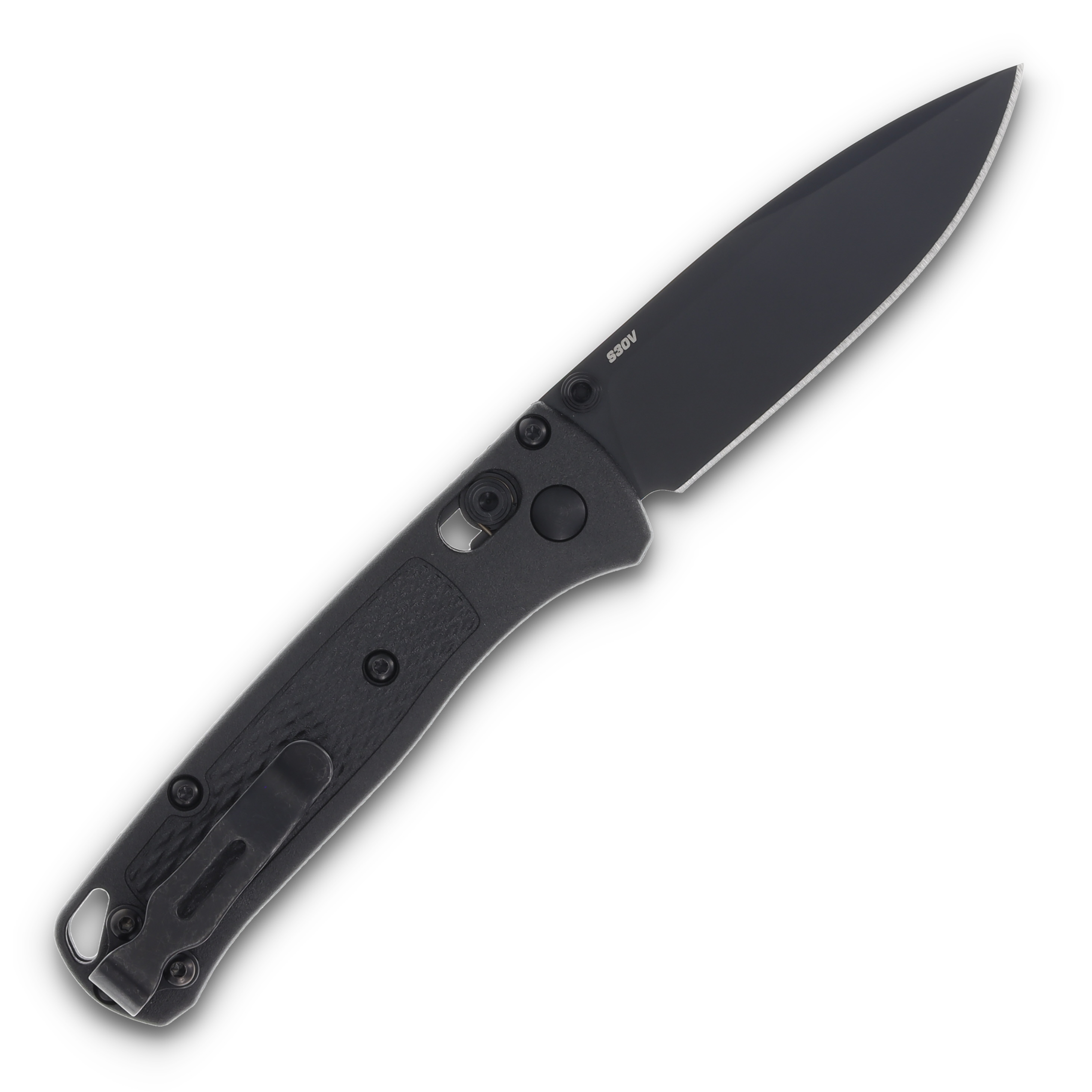 Benchmade Mini Bugout CF Elite Folding Knife 2.82in Plain Carbon Fiber BM533BK2 View 2