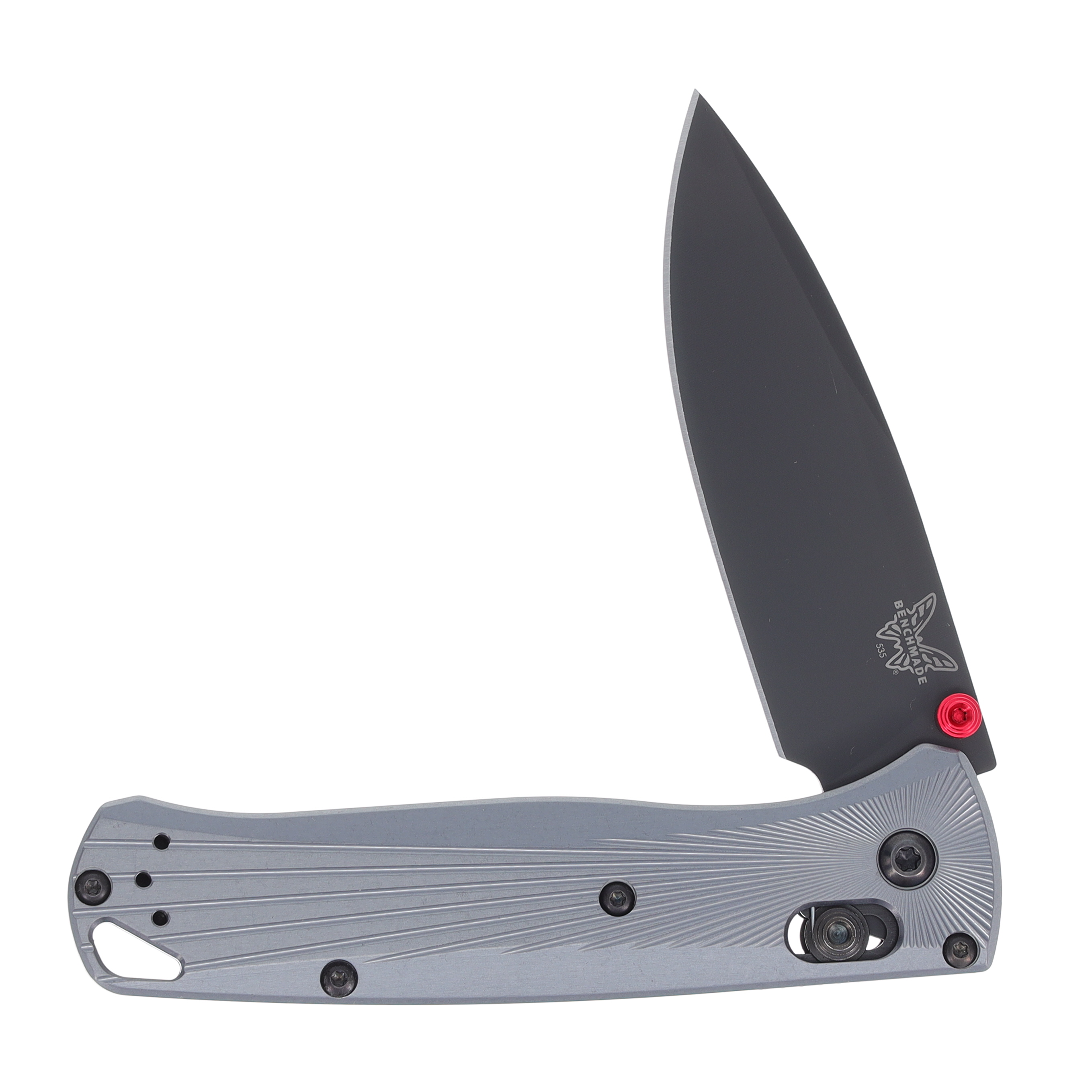 Benchmade 535BK-4 Bugout Premium Aluminum Knife 3.24in Black Drop Point Blade BM535BK4 View 3