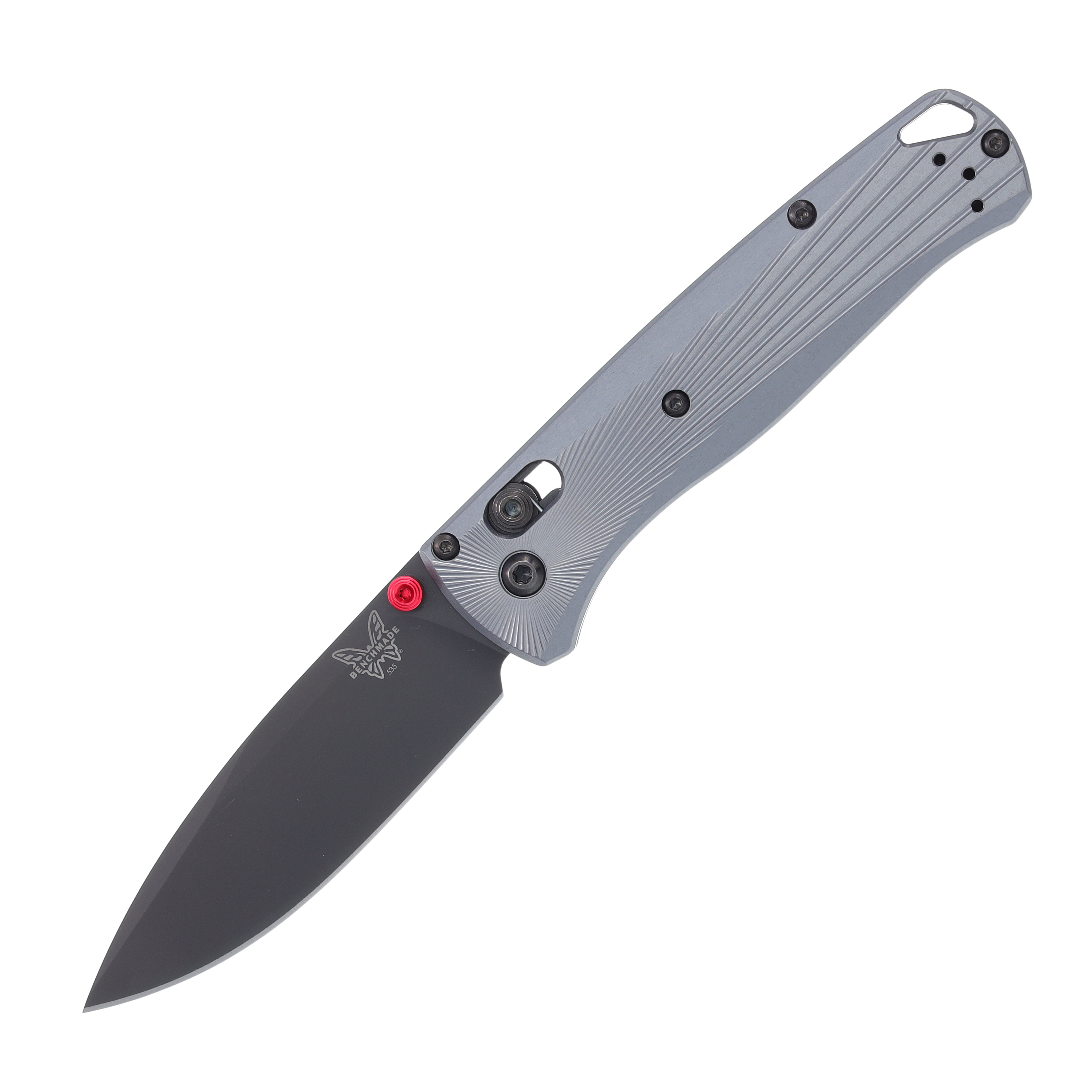 Benchmade 535BK-4 Bugout Premium Aluminum Knife 3.24in Black Drop Point Blade BM535BK4 View 1