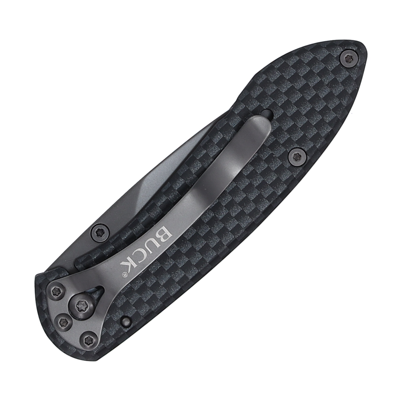 Buck 327 Nobleman Folding Knife Black BU3086 View 6